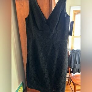 Elegant Black Lace Dress